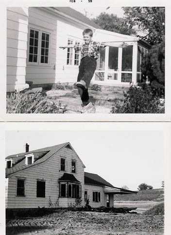 The back porch, before and after