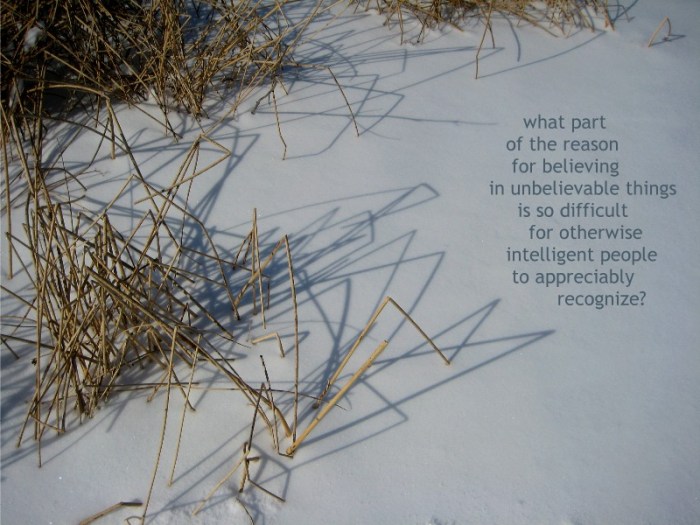 Words on Images - Believing